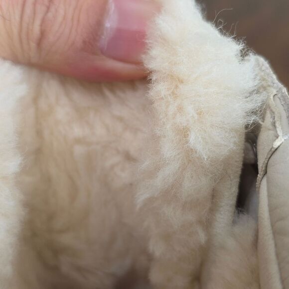 UGG Neumel High Weather Hybrid Birch White Pepper Leather Boots Women's 8 New LE - Picture 10 of 14